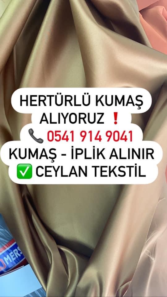Kumaş alınır satılır top kumaş alanlar stok kumaş alanlar